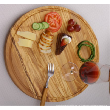 Olivenholz Runde Lazy Susan